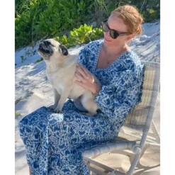 Pomegranate Inc Amaranth Blue Everywhere Dress Sale