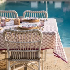 Pomegranate Inc Anika Fuchsia Tablecloth