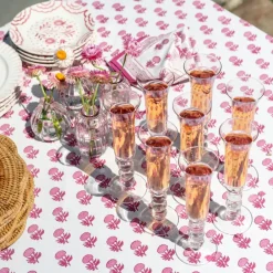 Pomegranate Inc Bauble Barware Flute Glass | Set of 4 Clearance