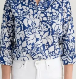 Pomegranate Inc Blue Parrot Button Down Outlet
