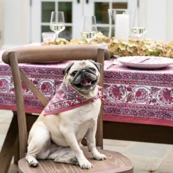 Pomegranate Inc Bohemian Floral Dusty Rose Napkin | Set of 4 Best