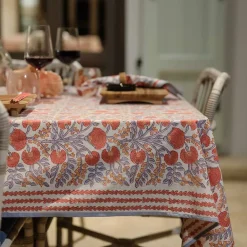 Pomegranate Inc Cactus Flower Ivory Tablecloth Sale