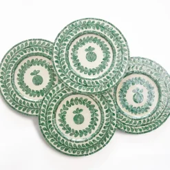 Pomegranate Inc Capiz Shell Pomegranate Charger Ivy | Set of 4 Online