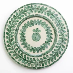 Pomegranate Inc Capiz Shell Pomegranate Charger Ivy | Set of 4 Online