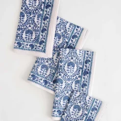 Pomegranate Inc Caroline Blue Napkin | Set of 4 Outlet