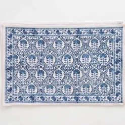 Pomegranate Inc Caroline Blue Placemat | Set of 4