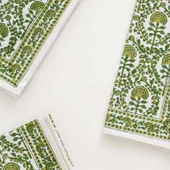 Pomegranate Inc Caroline Green Napkin | Set of 4 Clearance