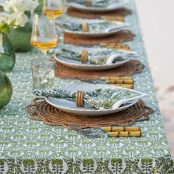 Pomegranate Inc Caroline Green Napkin | Set of 4 Clearance