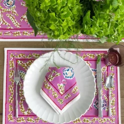 Pomegranate Inc Climbing Dahlia Lilac Placemat | Set of 4 New