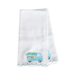 Pomegranate Inc Embroidered tea towels cute flower cart | Set 2 Outlet