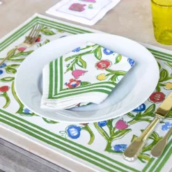 Pomegranate Inc Emma Placemat | Set of 4 Hot