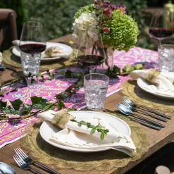 Pomegranate Inc Fern Poplar Leaf Napkin Rings | Set of 4 Outlet