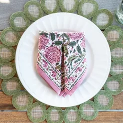 Pomegranate Inc Fern Woven Doodles Placemat | Set of 4 Outlet