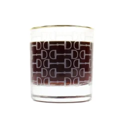 Pomegranate Inc Frosted Pony Club Bourbon Glass | Set of 4 Clearance