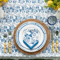 Pomegranate Inc Gardenia Vine Azure Napkin | Set of 4 Discount