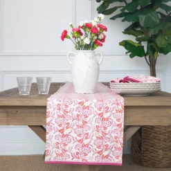 Pomegranate Inc Gardenia Vine Berry Table Runner Discount