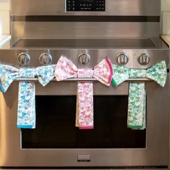 Pomegranate Inc Gardenia Vine Emerald Tea Towels Sale