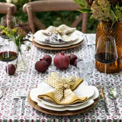 Pomegranate Inc Golden Triangle Napkin | Set of 4 Outlet