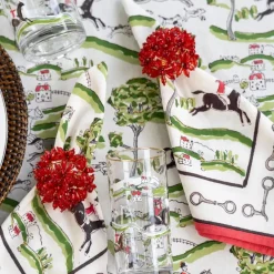 Pomegranate Inc Hunt Scene Napkins Discount