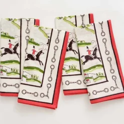 Pomegranate Inc Hunt Scene Napkins Discount