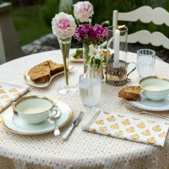 Pomegranate Inc India Hicks Home Carnation Golden Napkin | Set of 4 Hot