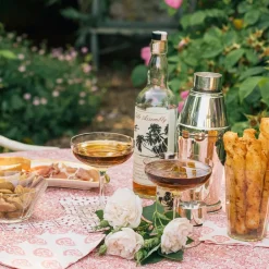 Pomegranate Inc India Hicks Home Carnation Blush Napkin | Set of 4 Online