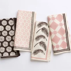 Pomegranate Inc India Hicks Home Love Story Mixed Napkin | Set of 4 Sale