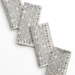 Pomegranate Inc India Hicks Home Medals & Mustaches Napkins | Set of 4