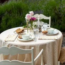 Pomegranate Inc India Hicks Home Palm Avenue Golden Tablecloth Hot