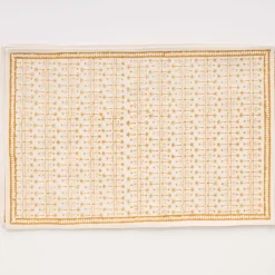 Pomegranate Inc India Hicks Home Palm Avenue Golden Placemat | Set of 4 Clearance