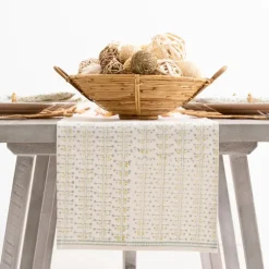 Pomegranate Inc India Hicks Home Palm Avenue Seafoam Table Runner Sale