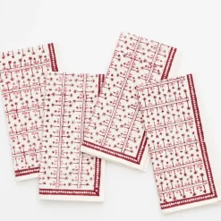 Pomegranate Inc India Hicks Home Palm Avenue Blush Napkin | Set of 4 Clearance