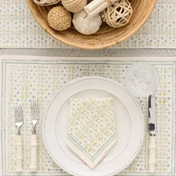 Pomegranate Inc India Hicks Home Palm Avenue Seafoam Placemat | Set of 4 Outlet