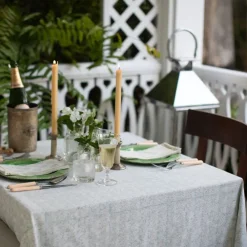 Pomegranate Inc India Hicks Home Seashell Seafoam Tablecloth Clearance