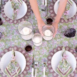 Pomegranate Inc Lavender Woven Doodles Placemat | Set of 4 Online