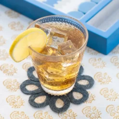 Pomegranate Inc Lead Woven Doodles Coaster | Set of 4 Best