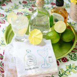 Pomegranate Inc Margarita Linen Tea Towels Hot