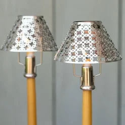 Pomegranate Inc Modern Candlestick and Cutwork Shade | Set of 2 Discount