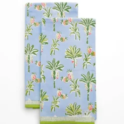 Pomegranate Inc Palms & Pineapples Tea Towels Sale