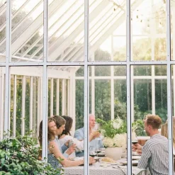 Pomegranate Inc Phlox Green Tablecloth Outlet