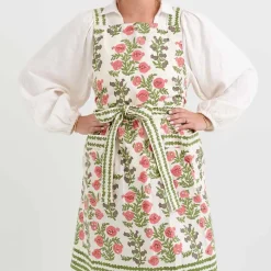 Pomegranate Inc Pom Bells Fern & Poppy Apron Sale