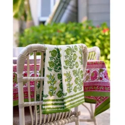 Pomegranate Inc Pom Bells Green Tea Towels | Set of 2 Online