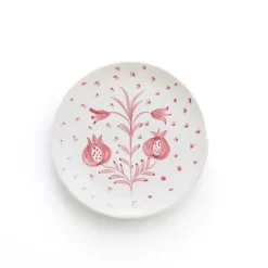 Pomegranate Inc Pomegranate Duet Rose Appetizer Plate | Set of 4 Sale