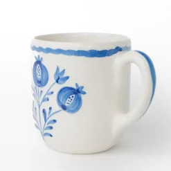 Pomegranate Inc Pomegranate Trio Sketch Cobalt Blue Mug | Set of 2