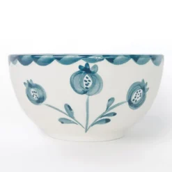 Pomegranate Inc Pomegranate Trio Vine Teal Bowl | Set of 2 Online