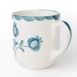 Pomegranate Inc Pomegranate Trio Vine Teal Mug | Set of 2 Clearance