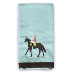 Pomegranate Inc Riders Up Horse and Jockey Tea Towels Best