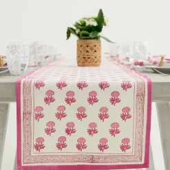 Pomegranate Inc Rosè Table Runner Clearance