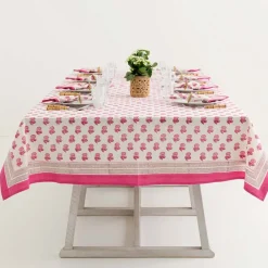 Pomegranate Inc Rosé Tablecloth Outlet