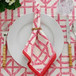 Pomegranate Inc Rose Bamboo Napkin | Set of 4 Best